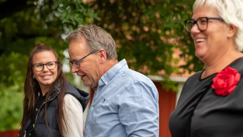 Kristina Edlund (S) gör företagsbesök på Östgötadagarna