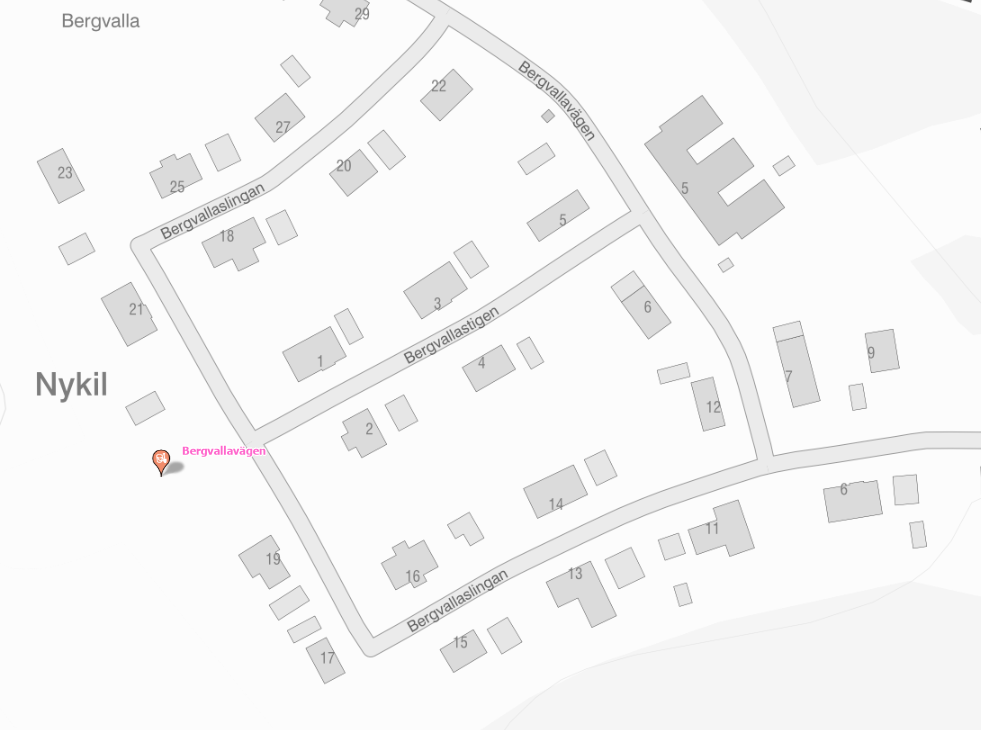 karta över området